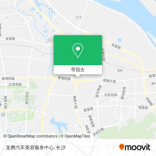 龙腾汽车美容服务中心地图