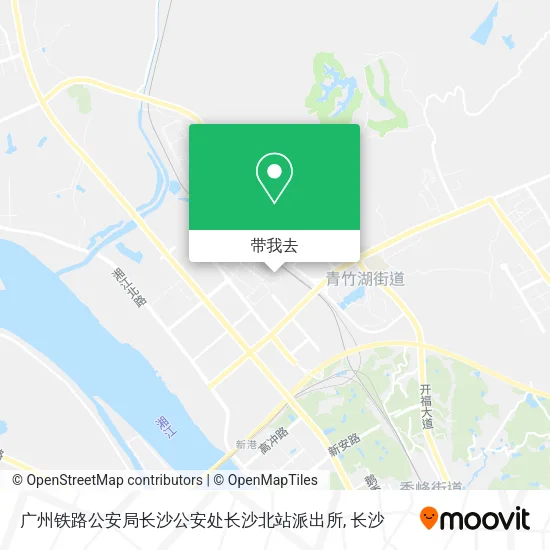 广州铁路公安局长沙公安处长沙北站派出所地图