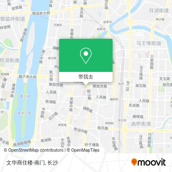文华商住楼-南门地图
