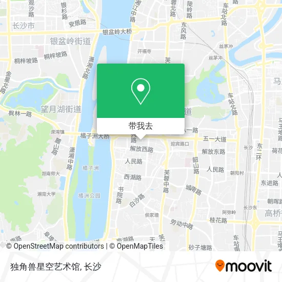 独角兽星空艺术馆地图