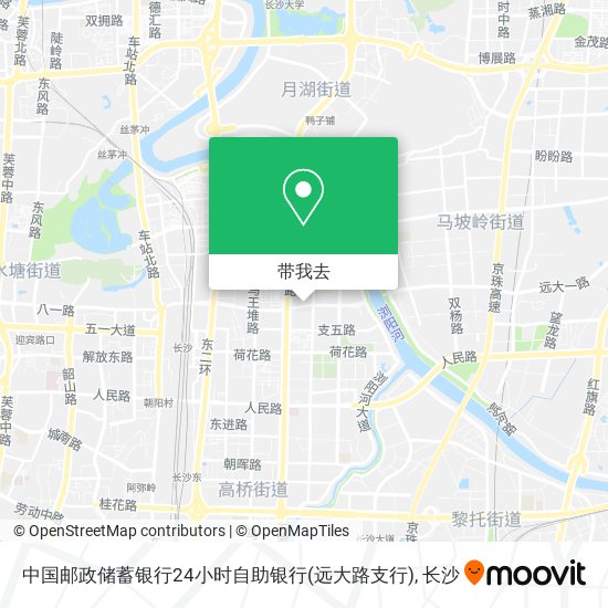 中国邮政储蓄银行24小时自助银行(远大路支行)地图