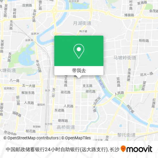 中国邮政储蓄银行24小时自助银行(远大路支行)地图