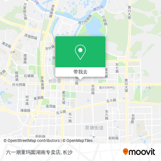 六一潮童玛囡湖南专卖店地图