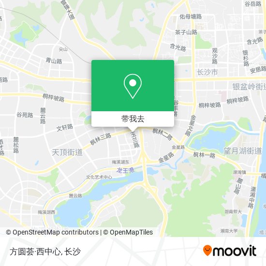 方圆荟·西中心地图