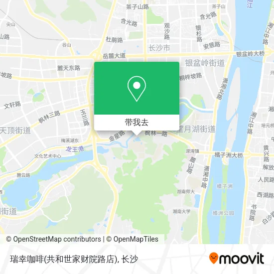 瑞幸咖啡(共和世家财院路店)地图