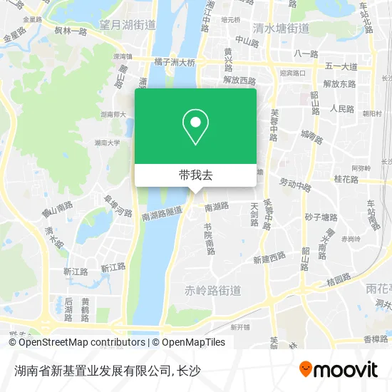 湖南省新基置业发展有限公司地图