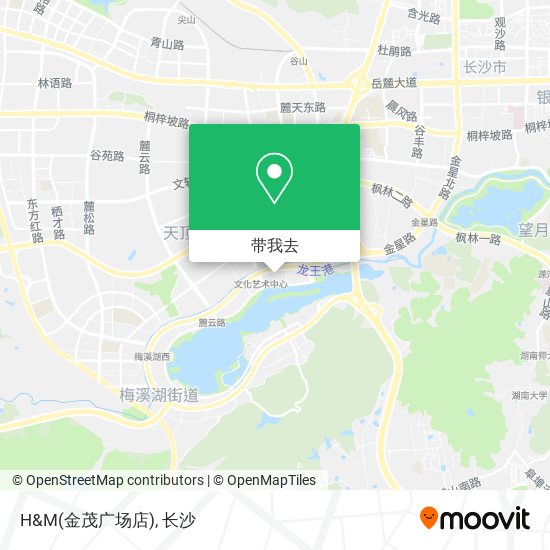 H&M(金茂广场店)地图