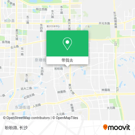 盼盼路地图