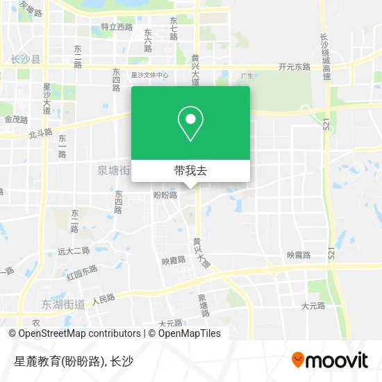 星麓教育(盼盼路)地图
