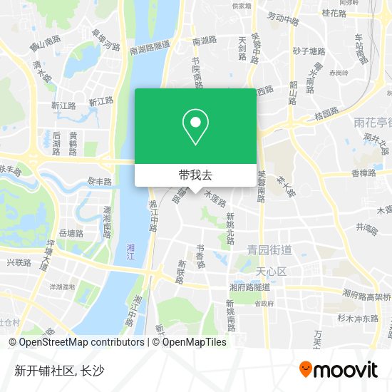 新开铺社区地图