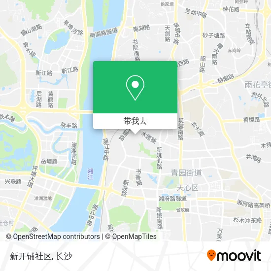 新开铺社区地图