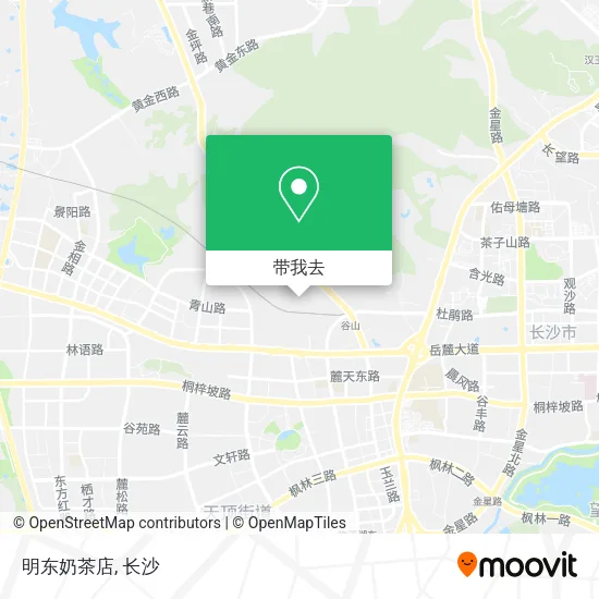 明东奶茶店地图