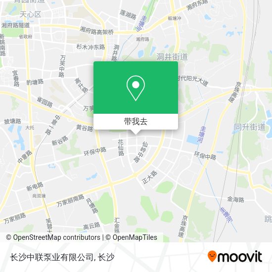 长沙中联泵业有限公司地图
