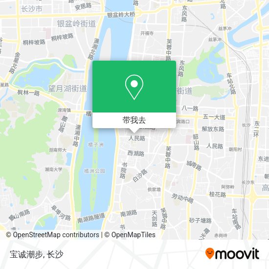 宝诚潮步地图