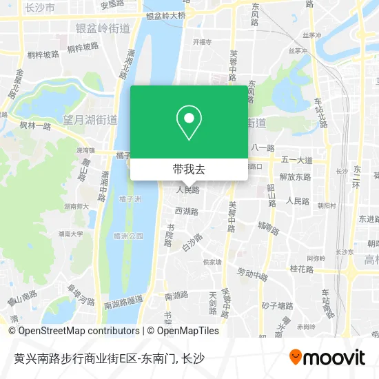 黄兴南路步行商业街E区-东南门地图