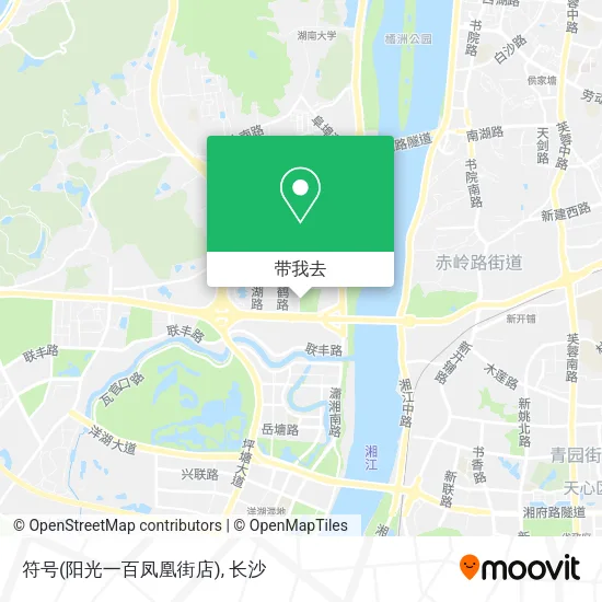 符号(阳光一百凤凰街店)地图