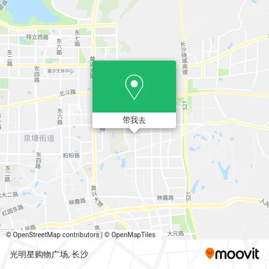 光明星购物广场地图