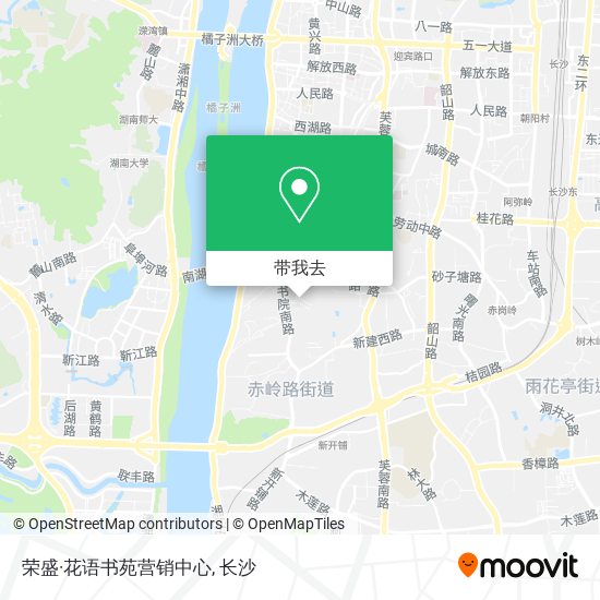 荣盛·花语书苑营销中心地图