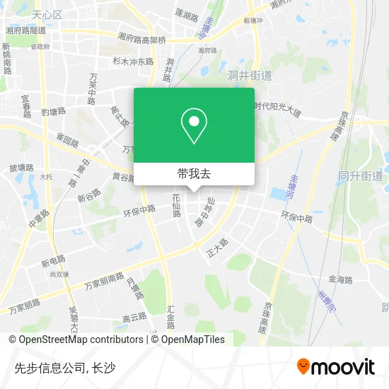 先步信息公司地图