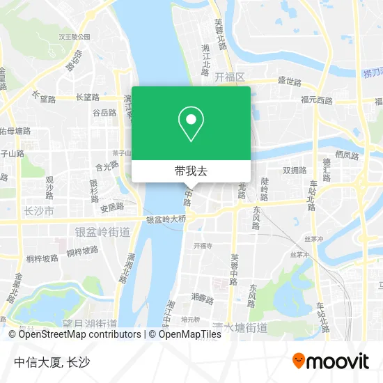 中信大厦地图
