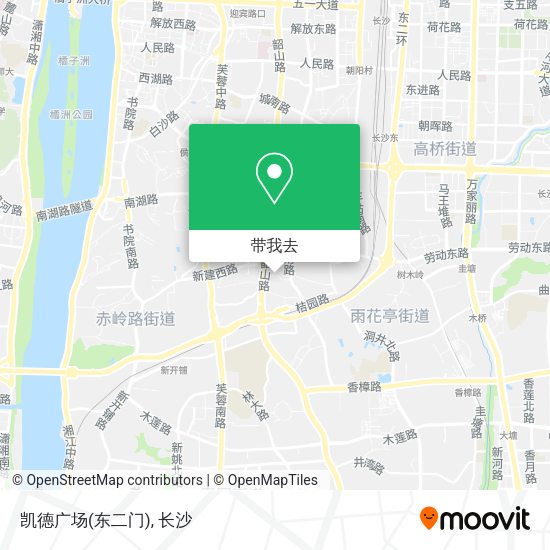凯德广场(东二门)地图