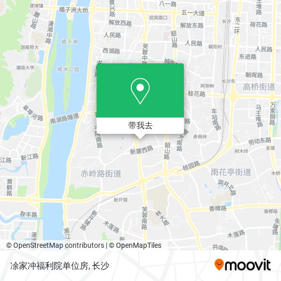 凃家冲福利院单位房地图