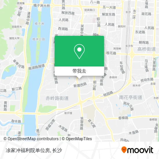 凃家冲福利院单位房地图