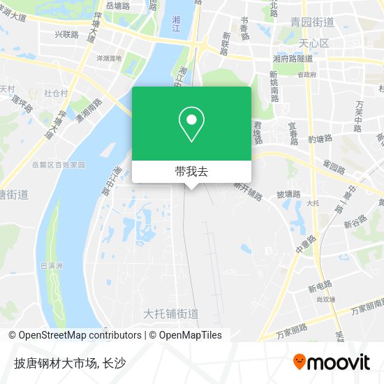 披唐钢材大市场地图