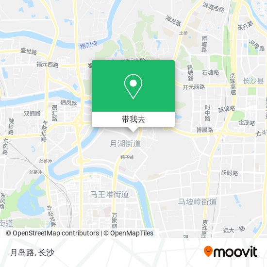 月岛路地图