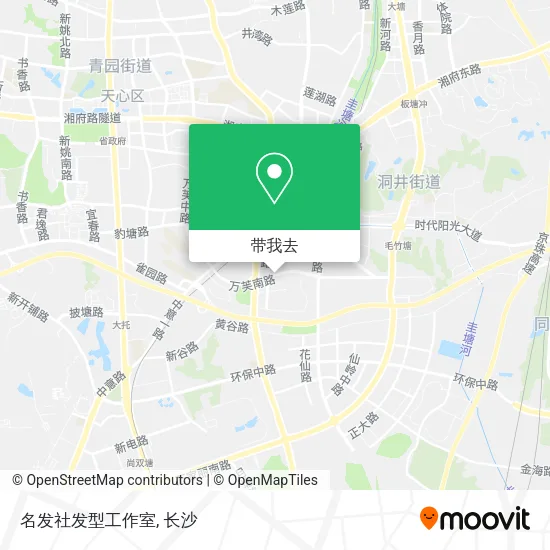名发社发型工作室地图