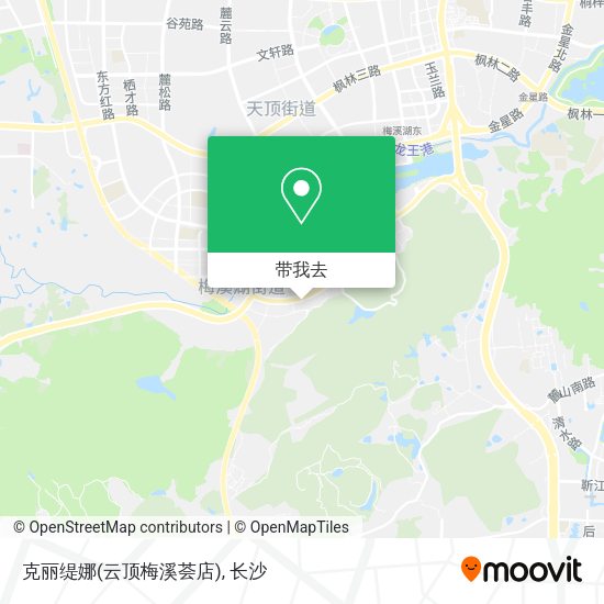 克丽缇娜(云顶梅溪荟店)地图