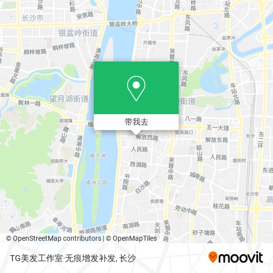 TG美发工作室·无痕增发补发地图