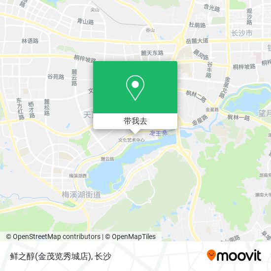鲜之醇(金茂览秀城店)地图
