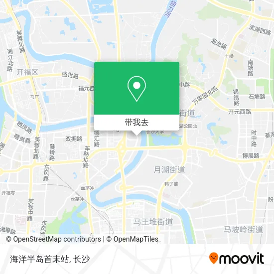 海洋半岛首末站地图