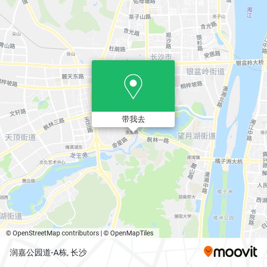 润嘉公园道-A栋地图