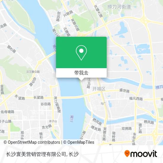 长沙寰美营销管理有限公司地图
