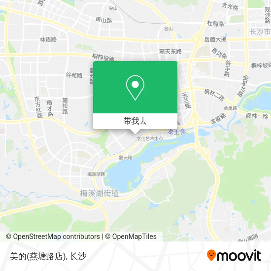 美的(燕塘路店)地图