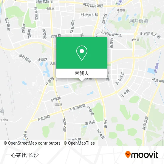 一心茶社地图