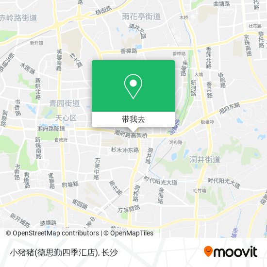 小猪猪(德思勤四季汇店)地图