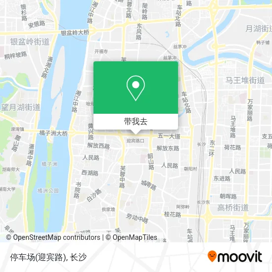 停车场(迎宾路)地图