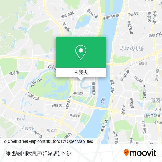 维也纳国际酒店(洋湖店)地图