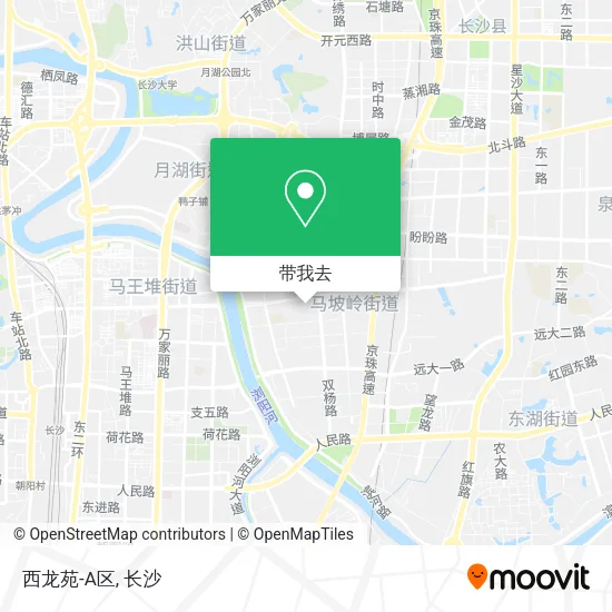西龙苑-A区地图