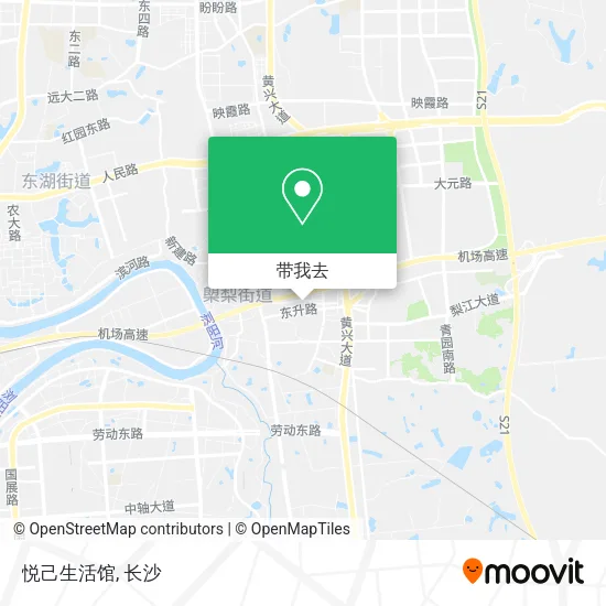 悦己生活馆地图