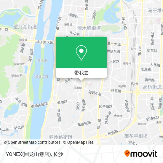 YONEX(回龙山巷店)地图