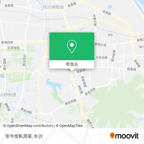 壹号馆私房菜地图