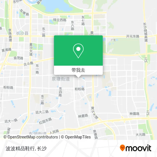 波波精品鞋行地图