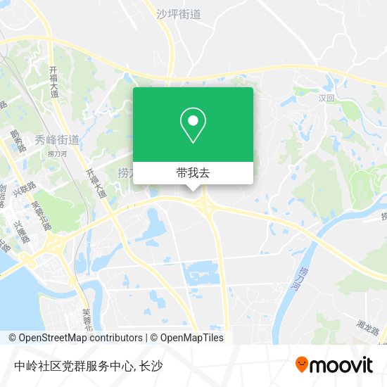 中岭社区党群服务中心地图