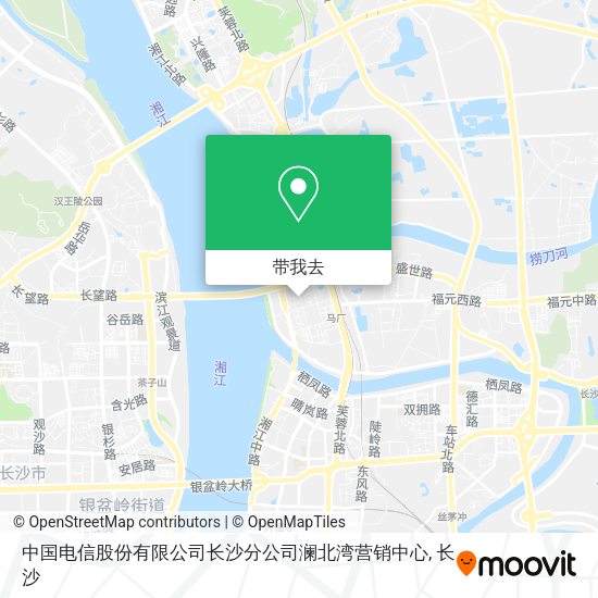 中国电信股份有限公司长沙分公司澜北湾营销中心地图