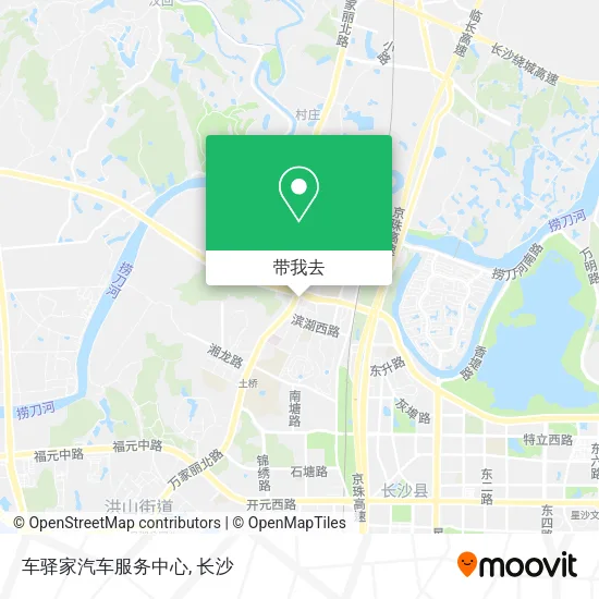 车驿家汽车服务中心地图