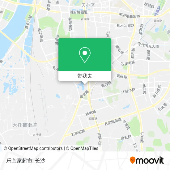 乐宜家超市地图